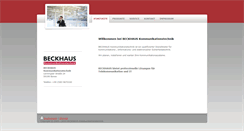 Desktop Screenshot of beckhaus.info